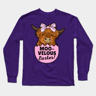 Easter Cow Long Sleeve T-Shirt